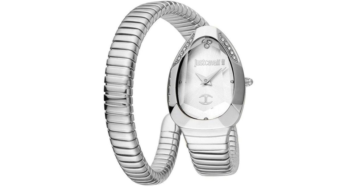 Just Cavalli Signature Snake Watch Lyst UK
