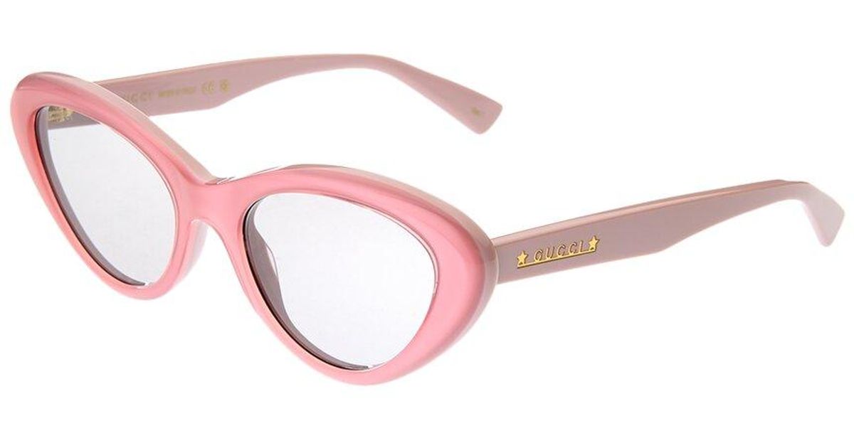 Gucci pink best sale sunglasses 2019