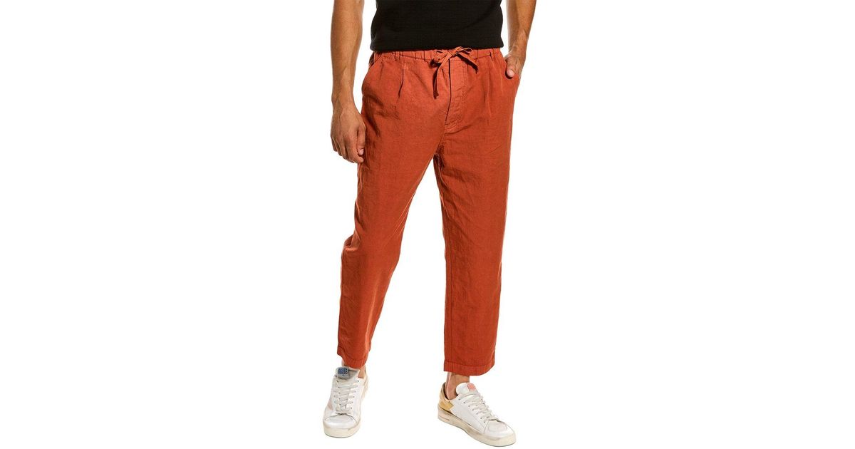 alex mill rugged cord pleated pant