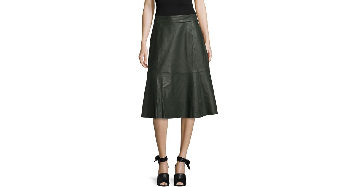 Kate spade hotsell leather skirt