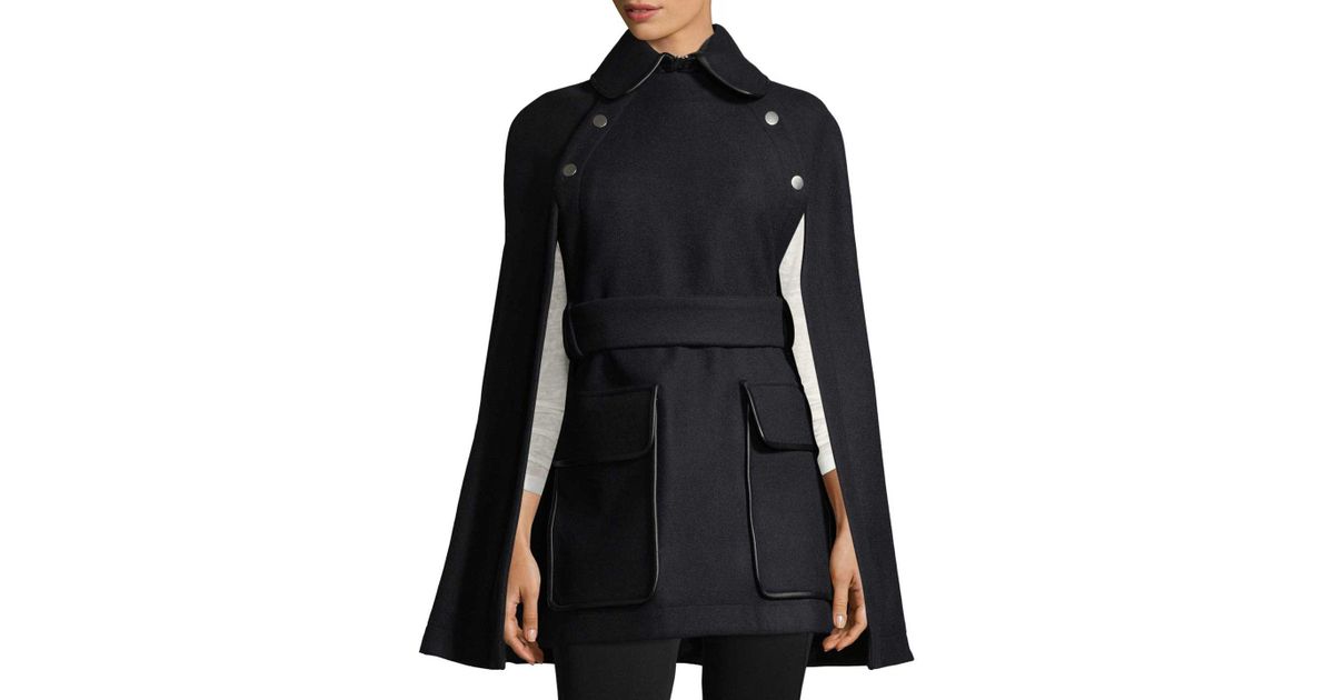 victoria beckham cape jacket