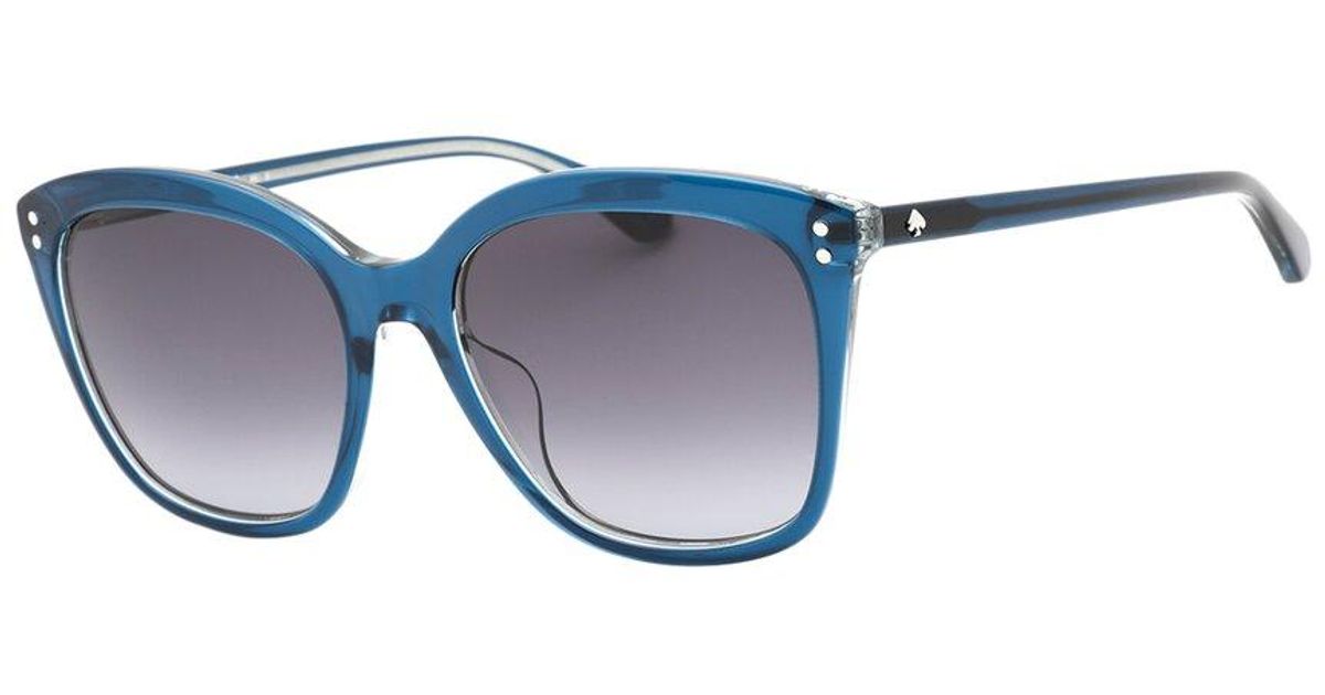 Kate Spade Pella/G/S 55Mm Sunglasses in Blue Lyst UK