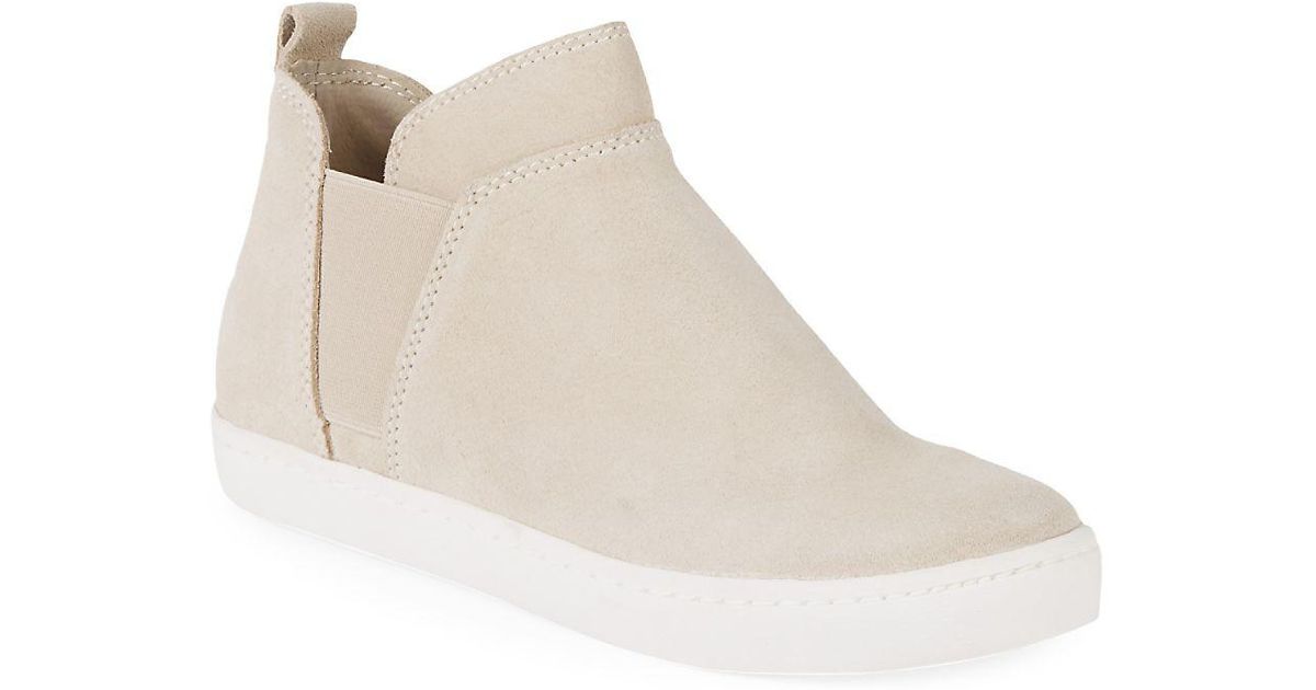 dolce vita suede slip on sneakers