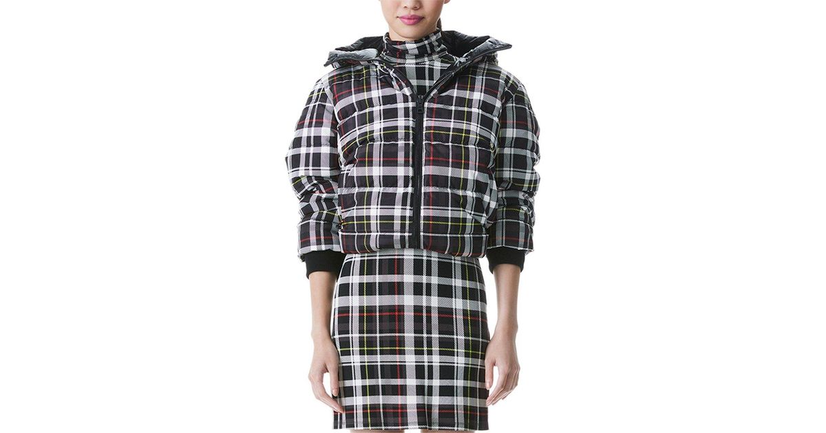 Alice + Olivia Synthetic Alice + Olivia Durham Reversible Hooded Puffer