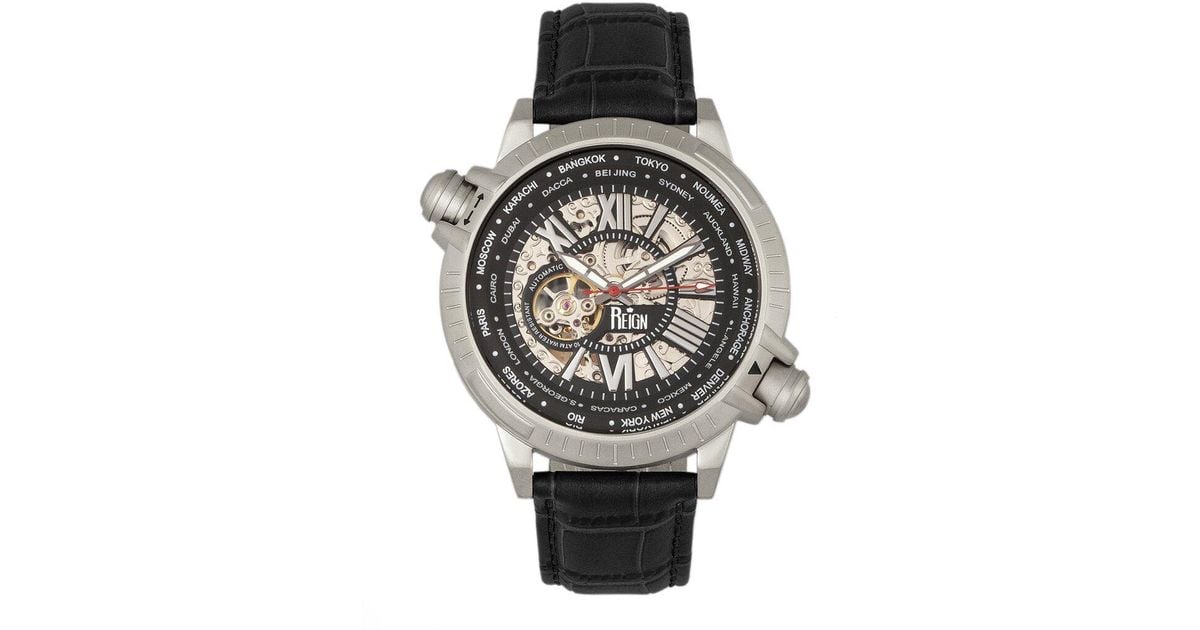 Reign Thanos Watch in Black for Men Lyst
