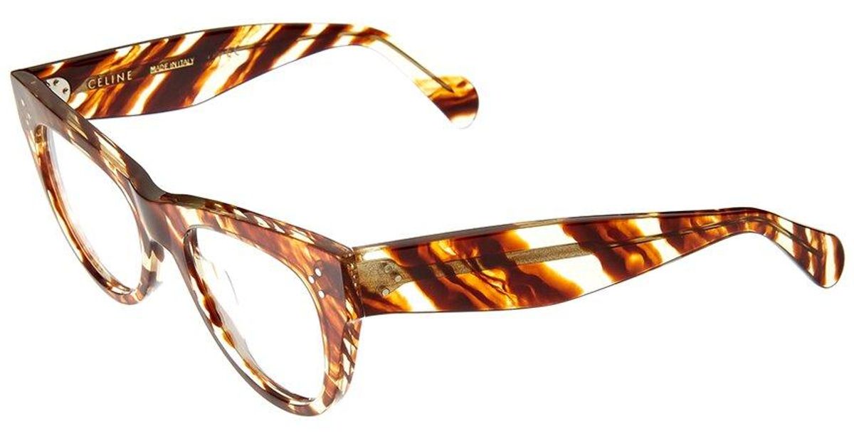 Celine Cl50003i 50mm Optical Frames in Brown Lyst UK