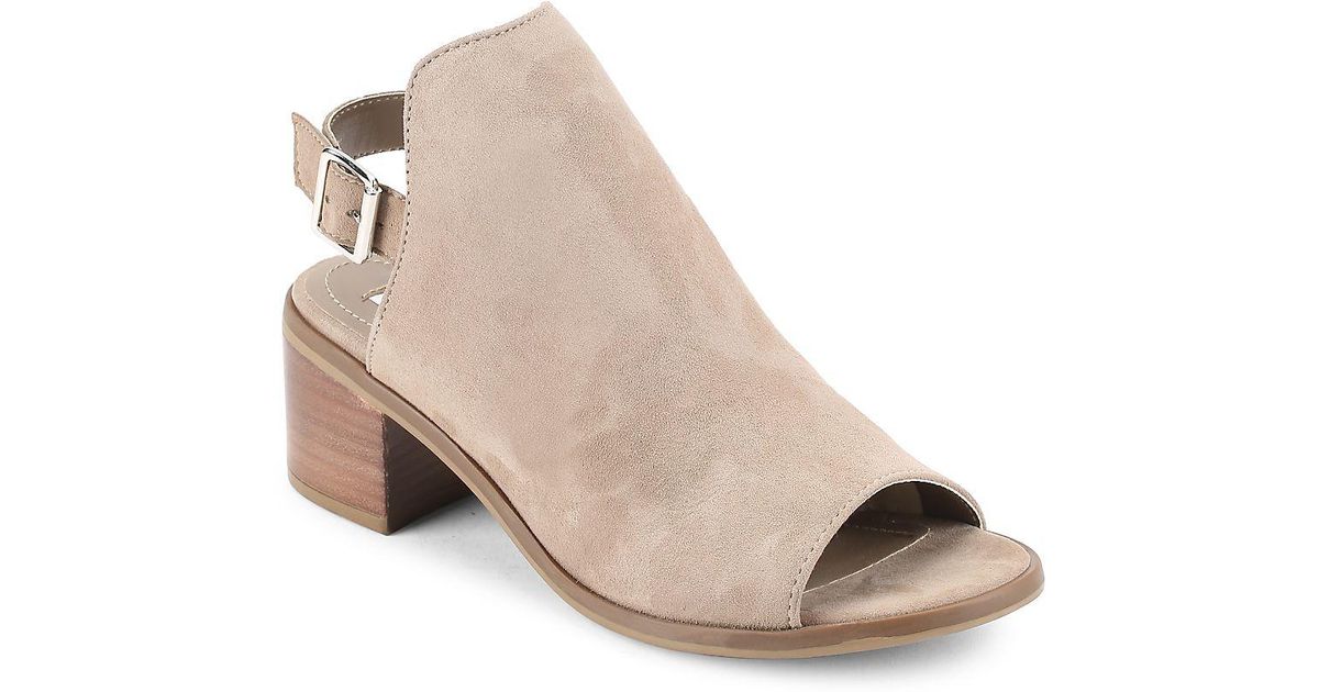 steve madden open toe booties