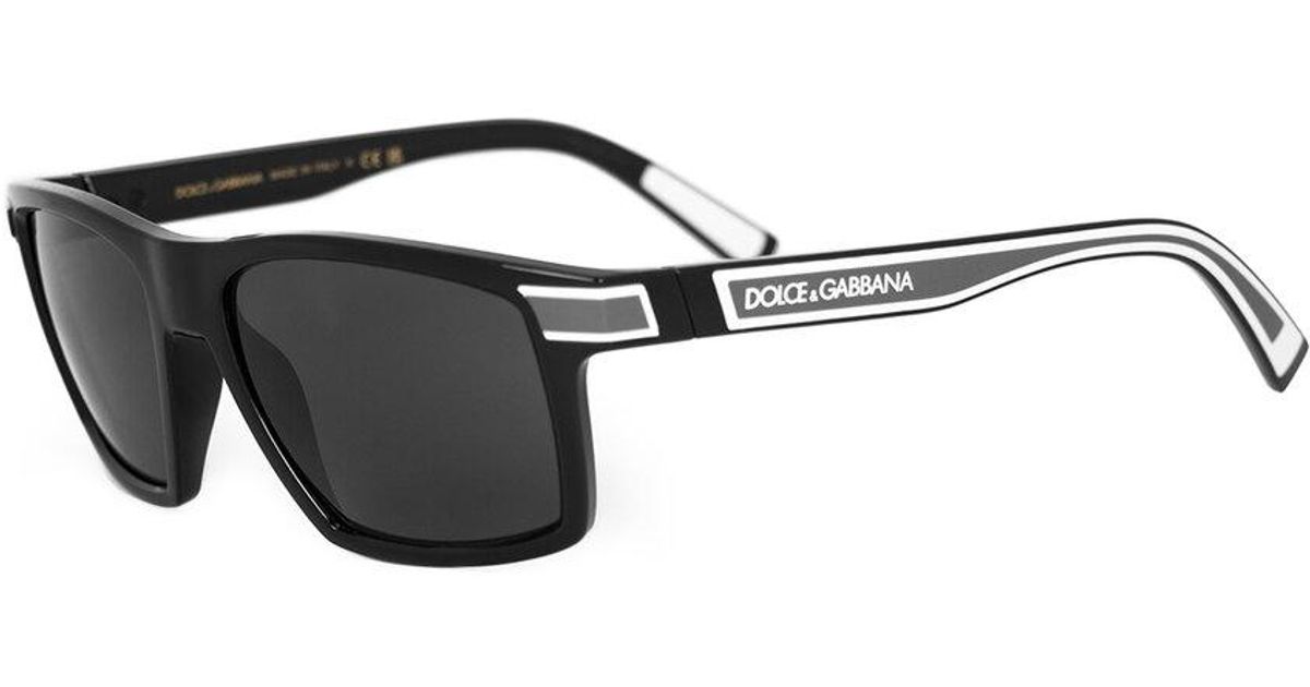 Dolce & Gabbana Dg6160 54mm Sunglasses in Black for Men Lyst
