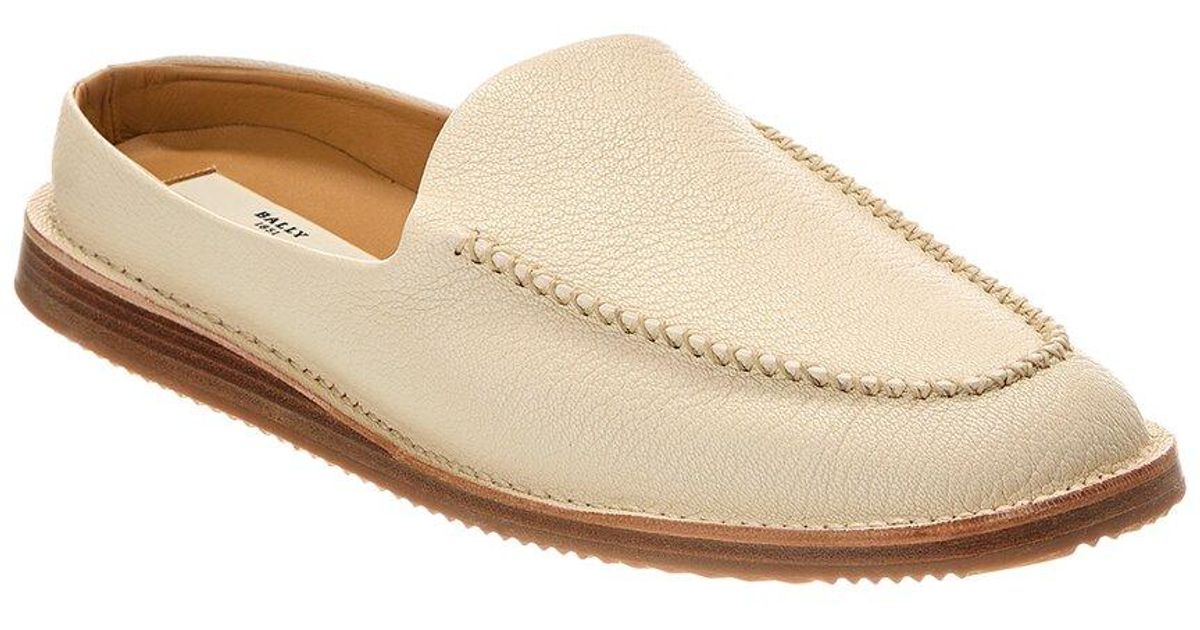 BALLy Milo Leather White/brown Loafers For Men Size 11M USA Brown-1.jpg?v=1724099916&width  main image 2