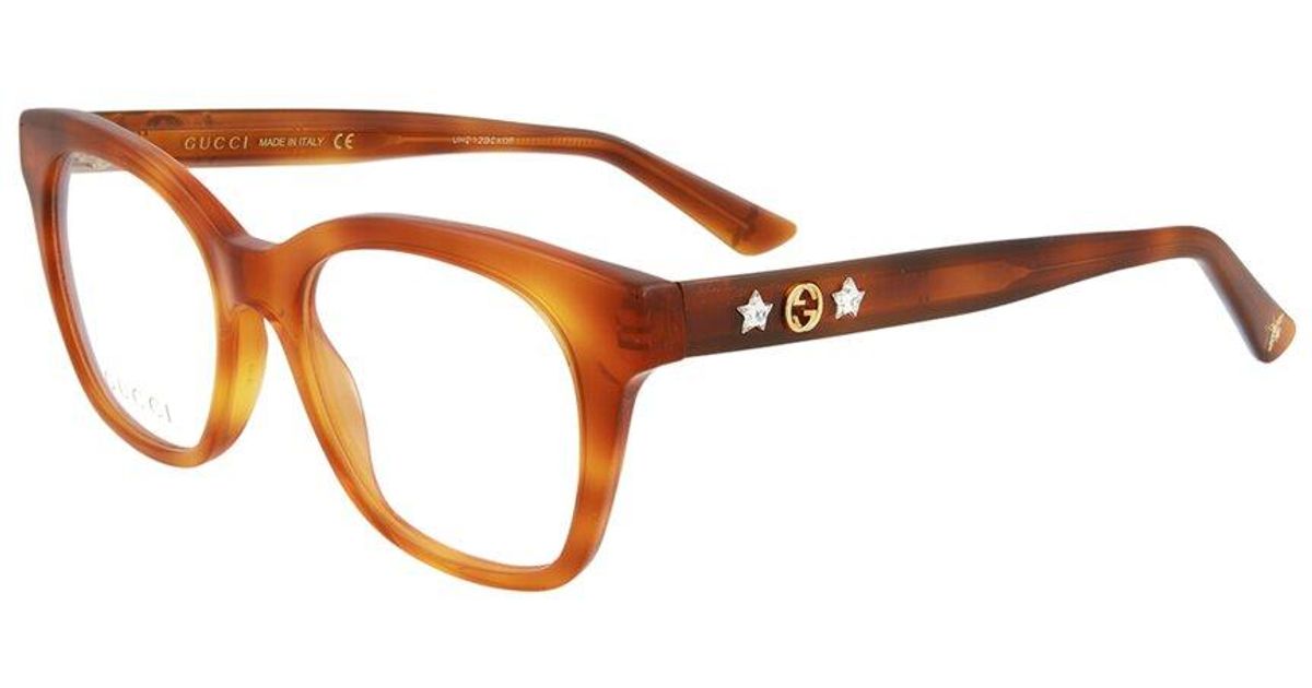 Gucci GG0349O 49mm Optical Frames in Brown Lyst UK
