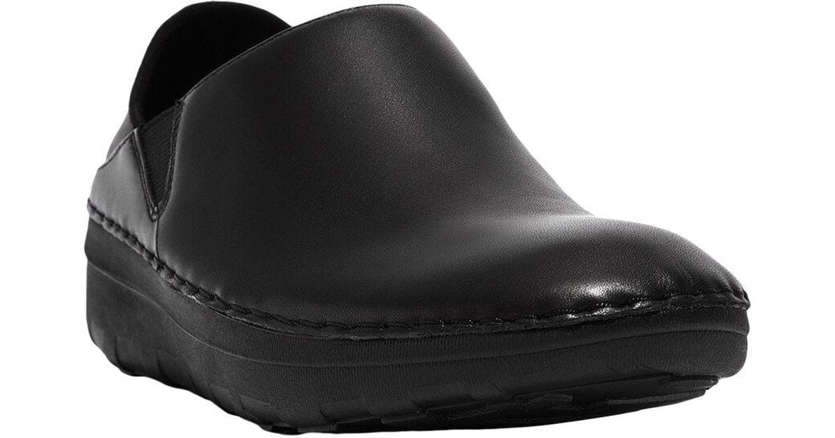 Fitflop Superloafer Leather Loafer in Black Lyst