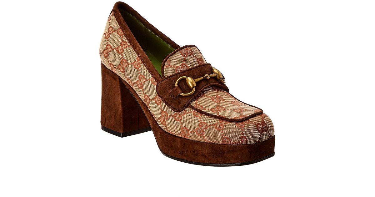 houdan 60 platform loafer