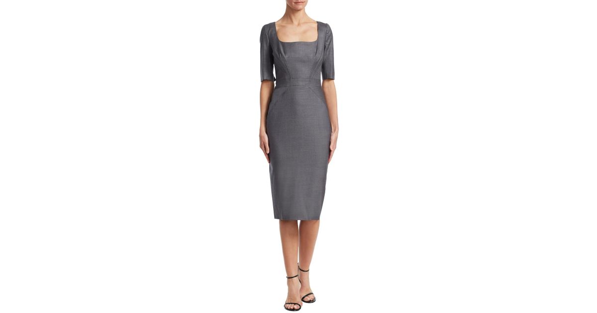 zac posen sheath dress