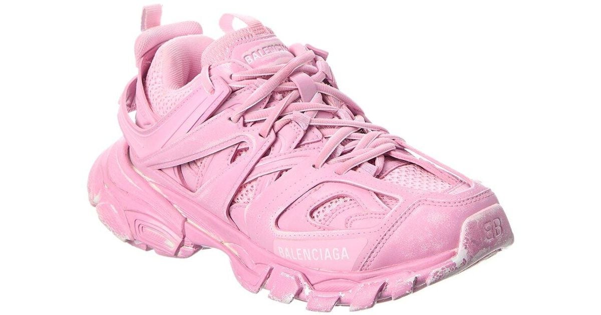 Balenciaga Track Sneaker in Pink | Lyst UK