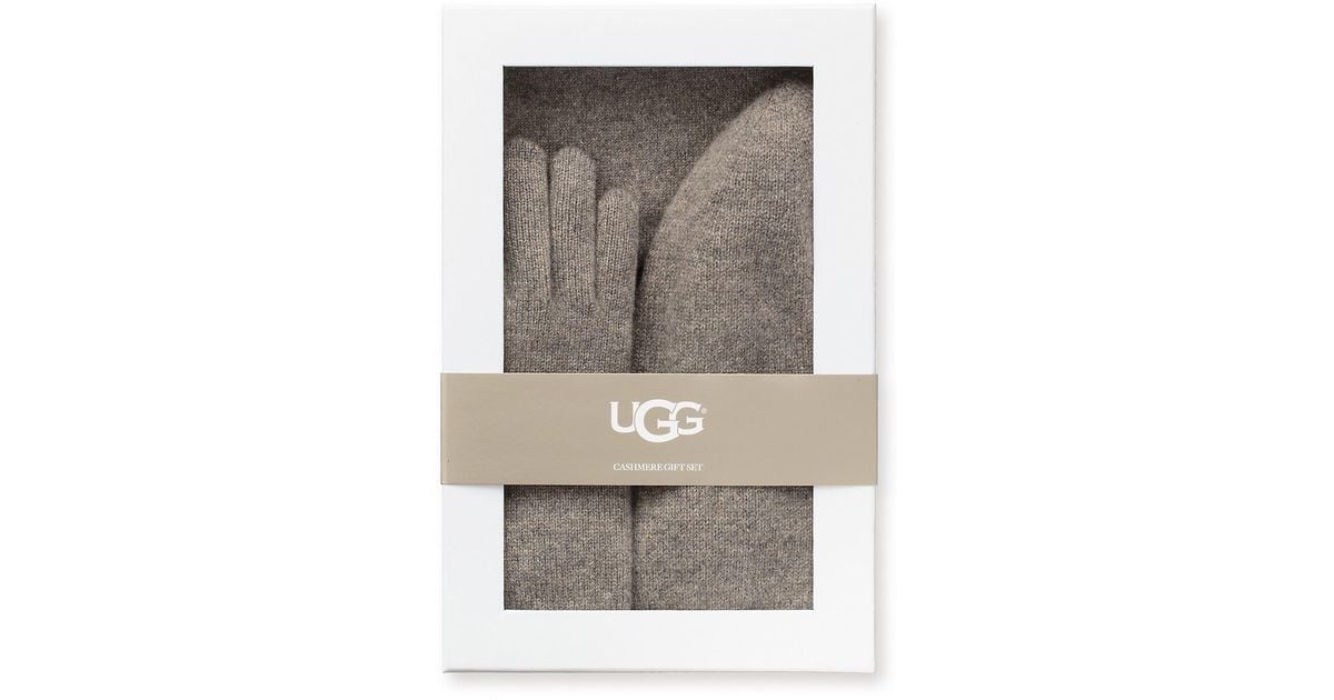 ugg gloves and scarf set