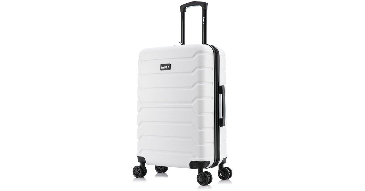 InUSA Trend Lightweight Hardside Luggage 24in in White Lyst UK