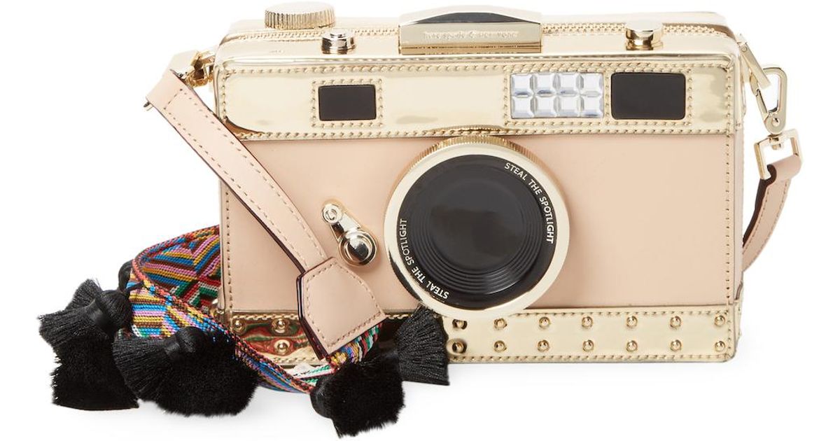 Lyst Kate Spade E Things Up Camera Bag In Natural