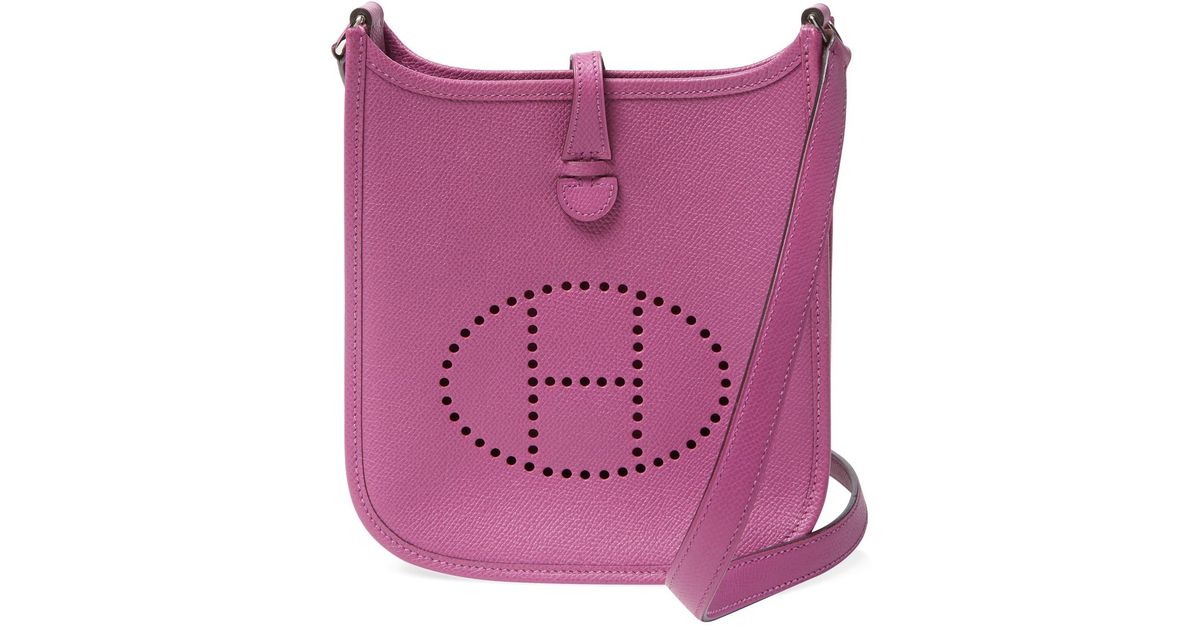 hermes evelyne purple