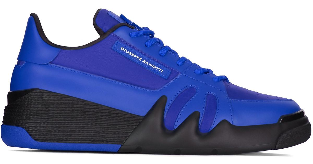 Giuseppe Zanotti Talon Sneakers in Blue for Men | Lyst