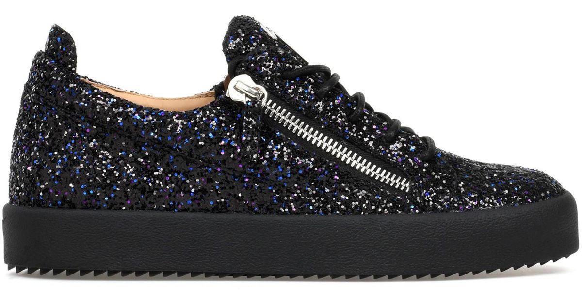 Giuseppe Zanotti Shoes | Giuseppe Zanotti Frankie Glitter Sneaker Nwob |  Poshmark