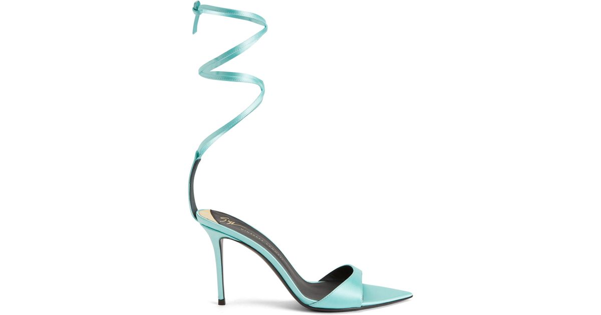 Giuseppe Zanotti Intriigo Laces in Blue | Lyst