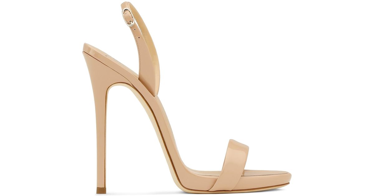 Giuseppe Zanotti Patent Leather 'sophie' Sandal Sophie in Pink - Lyst