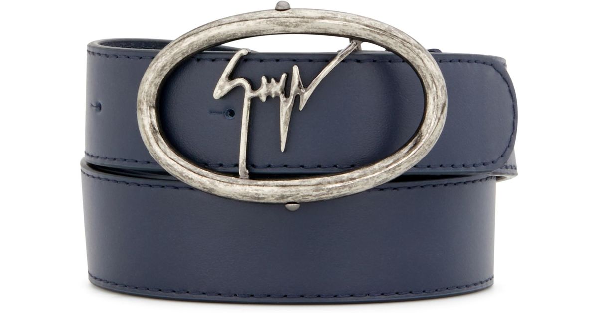 blue giuseppe belt