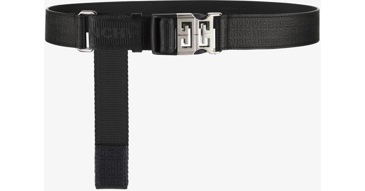 Givenchy 4G Release Buckle Belt in Black for Men | Lyst