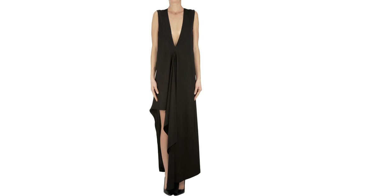 Sportmax Acline 1234 Dress in Black | Lyst