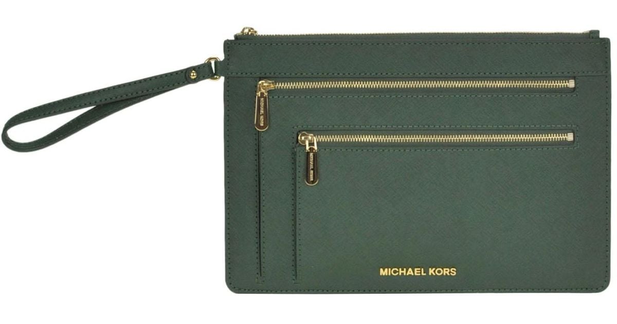 michael kors jet set travel zip clutch