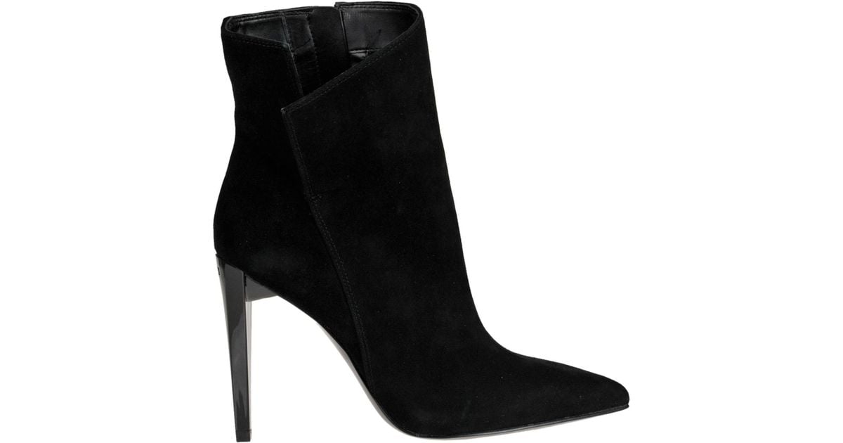 guess suede ankle boots