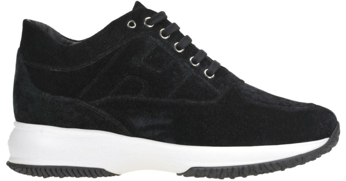 hogan velvet sneakers