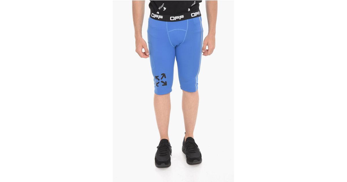 Off white cycling shorts best sale