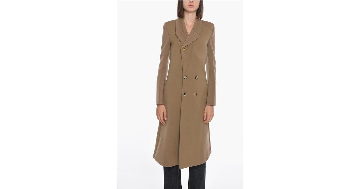 コート Bottega Veneta double-breasted stretch wool coat bottega-veneta--Double-