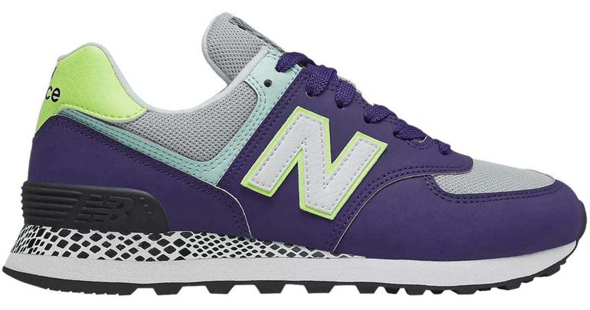 New Balance 574 'virtual Violet' in Blue | Lyst