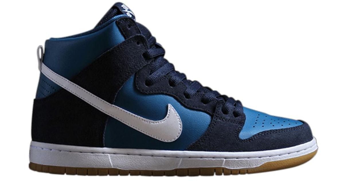 Nike Sb Dunk High in Blue for Men - Lyst