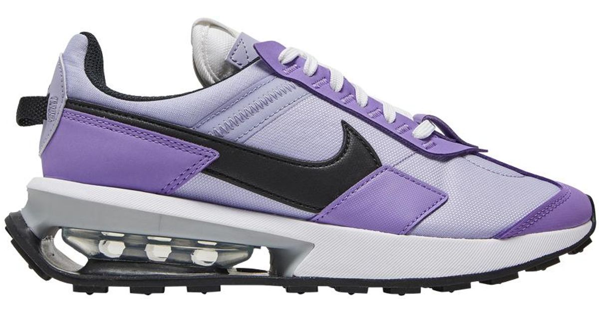 purple and gray air max