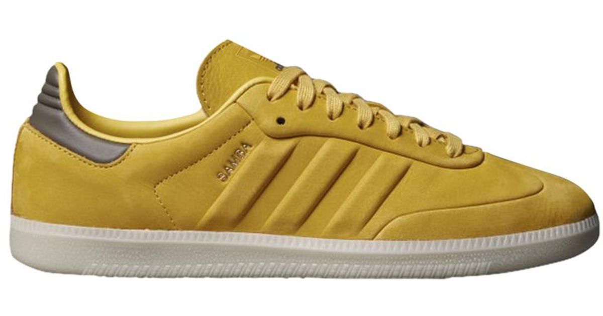 adidas yellow samba