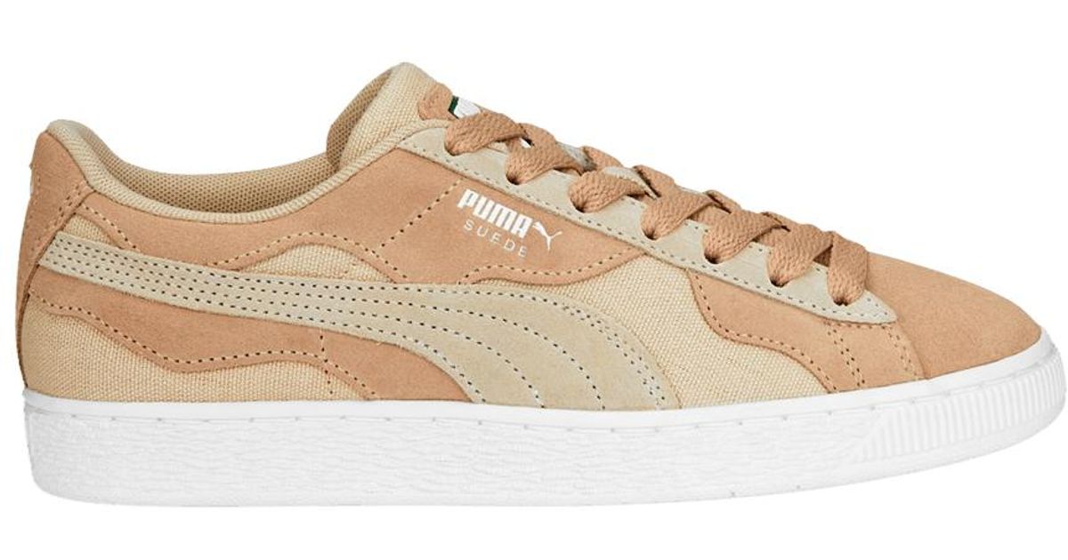 PUMA Suede 'camowave Earth - Dusty Tan' in Natural for Men | Lyst
