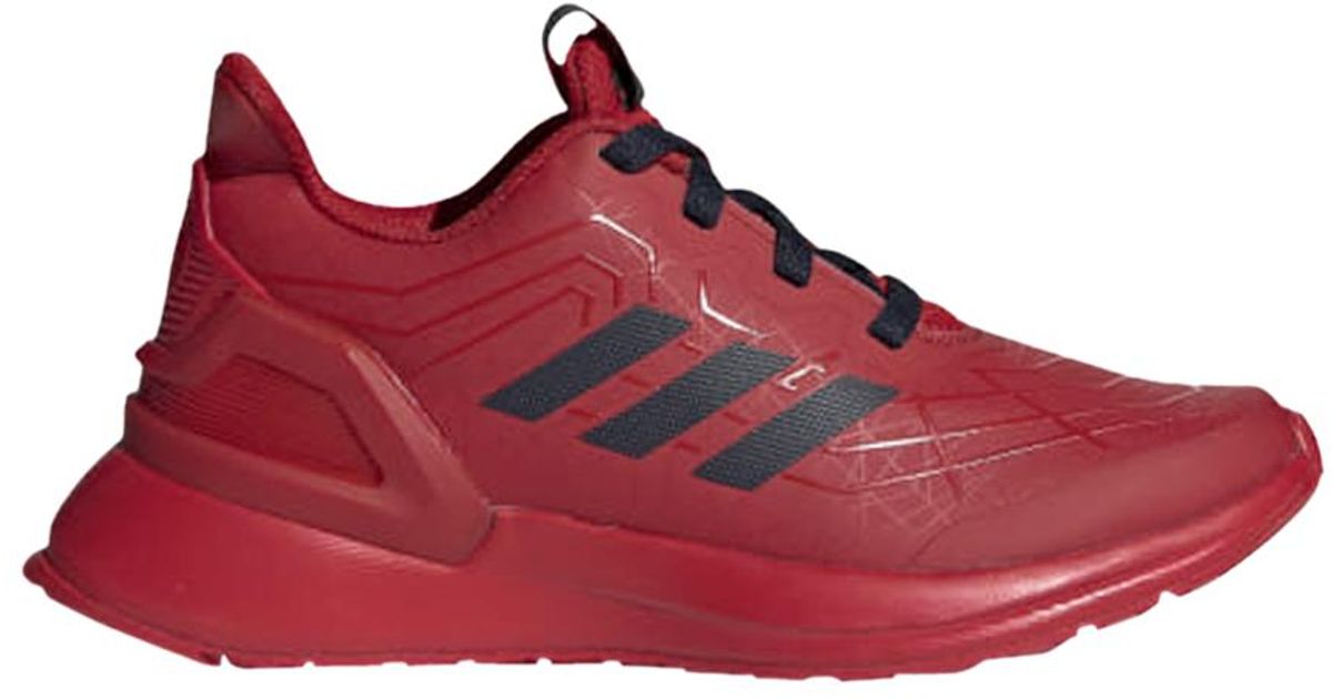 adidas rapidarun laceless red