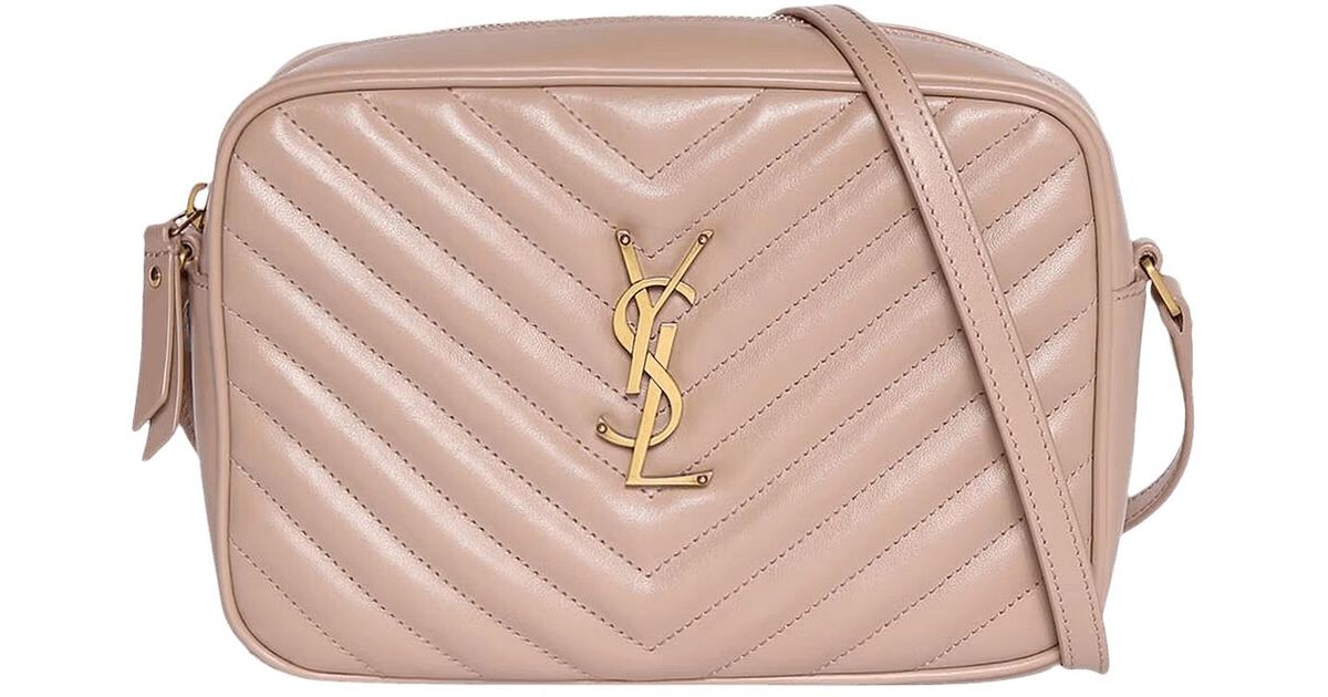 Saint Laurent Lou Camera Bag 'rosy Sand' in Pink Lyst