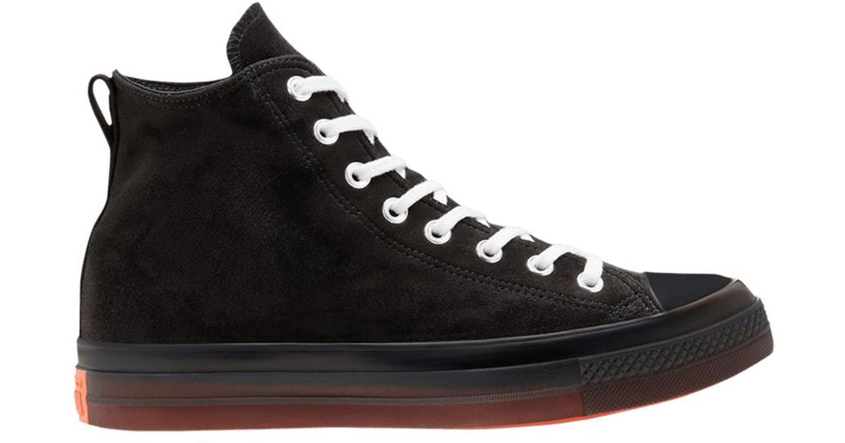Converse Chuck Taylor All Star Cx Suede High in Black for Men - Lyst