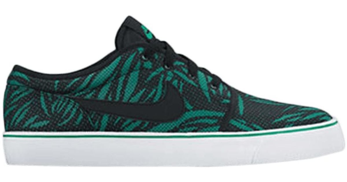 nike toki low all black