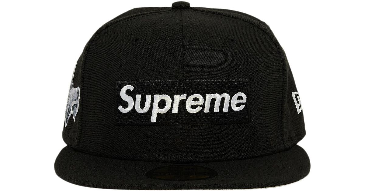 Supreme Money Box Logo New Era 'black' for Men Lyst