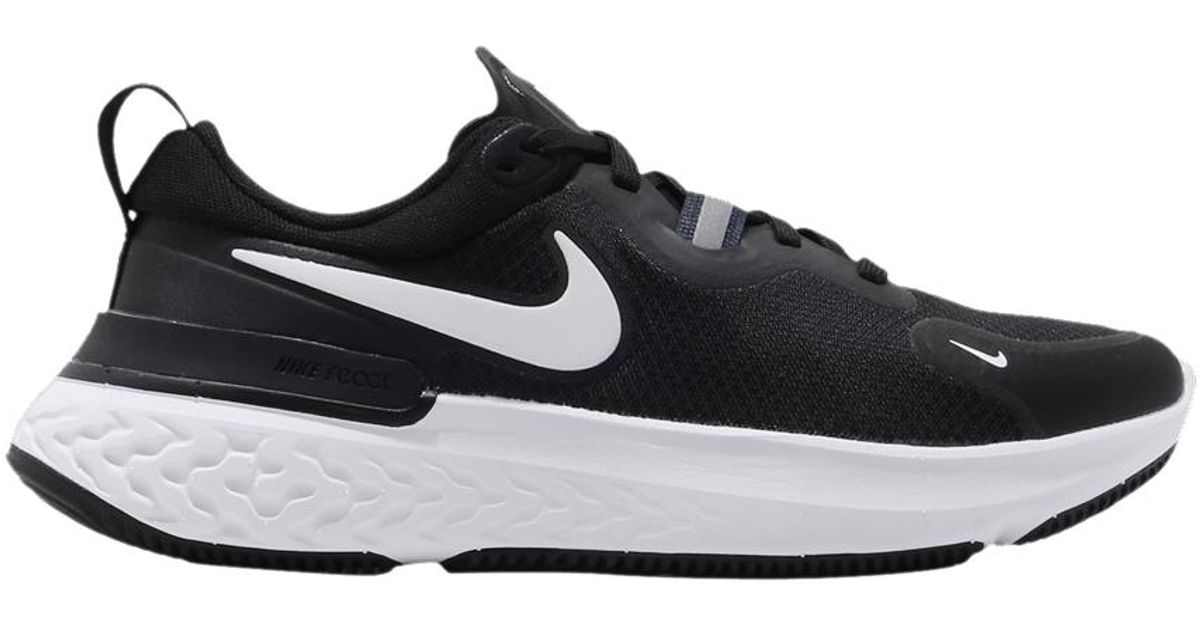 nike react miler black yellow