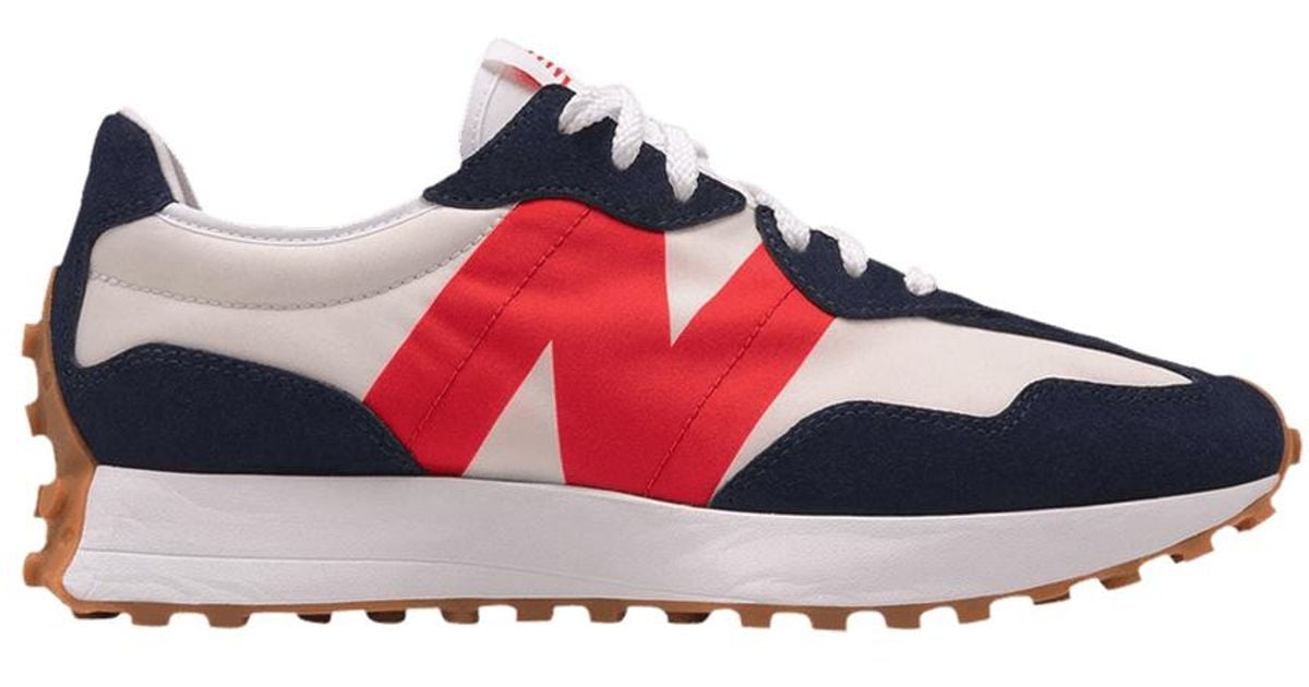 New Balance 327 'navy Red' in Blue for Men Lyst