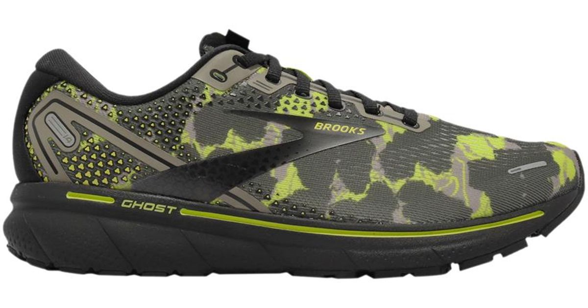 Brooks Ghost 14 'camo Lime Punch Black' in Green for Men Lyst