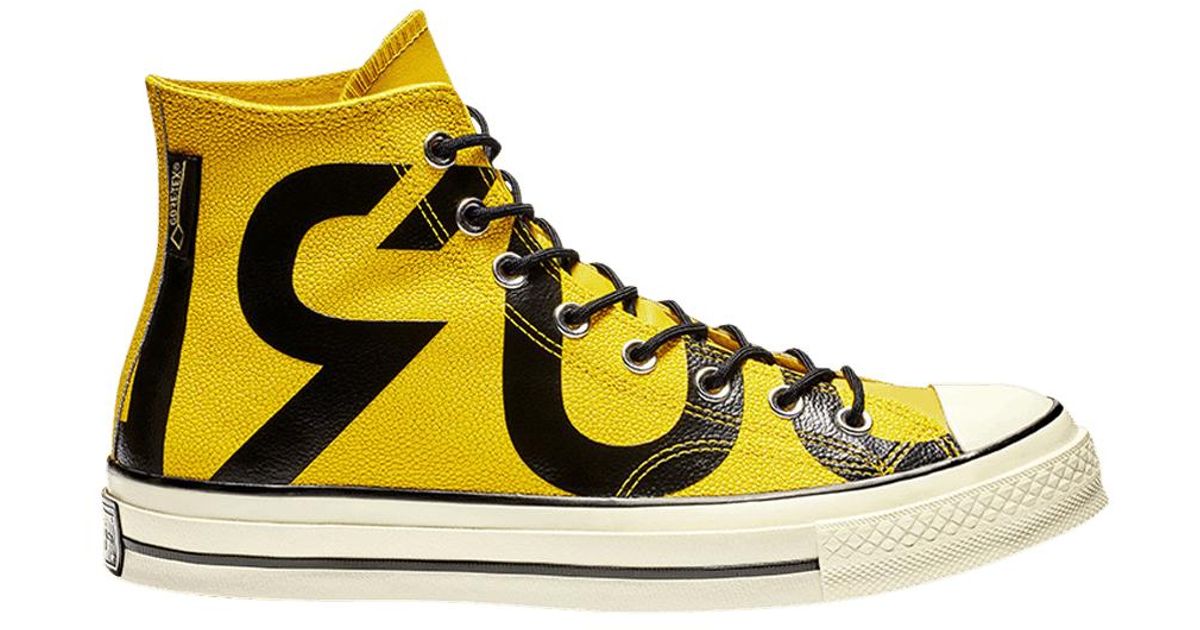 converse gore tex yellow