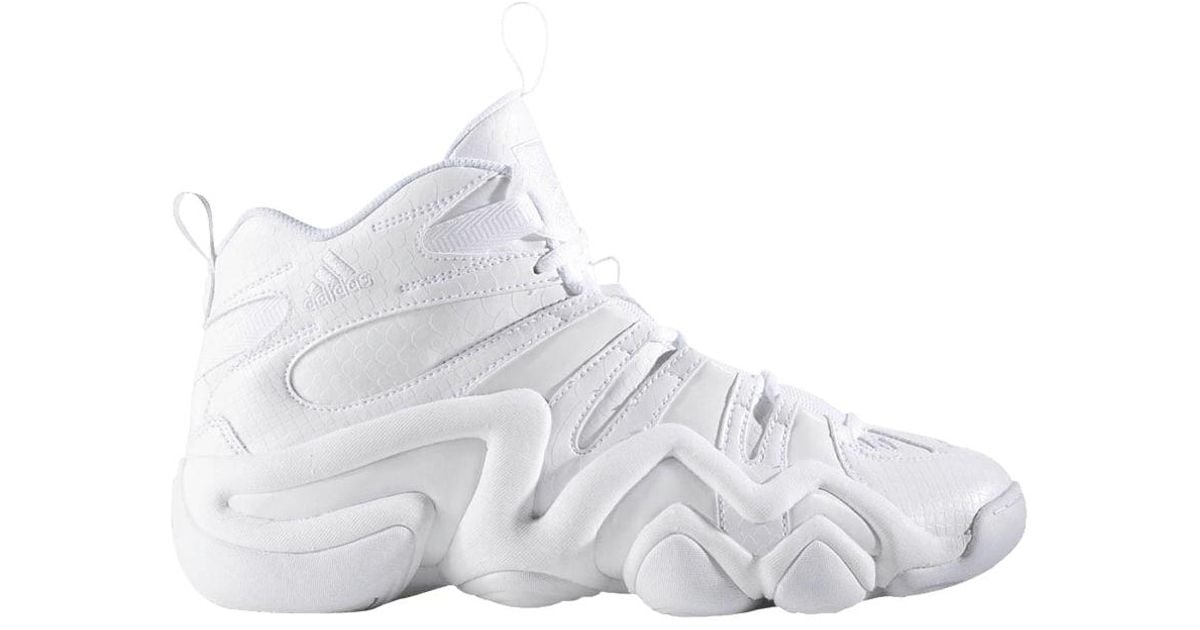 white crazy 8 adidas