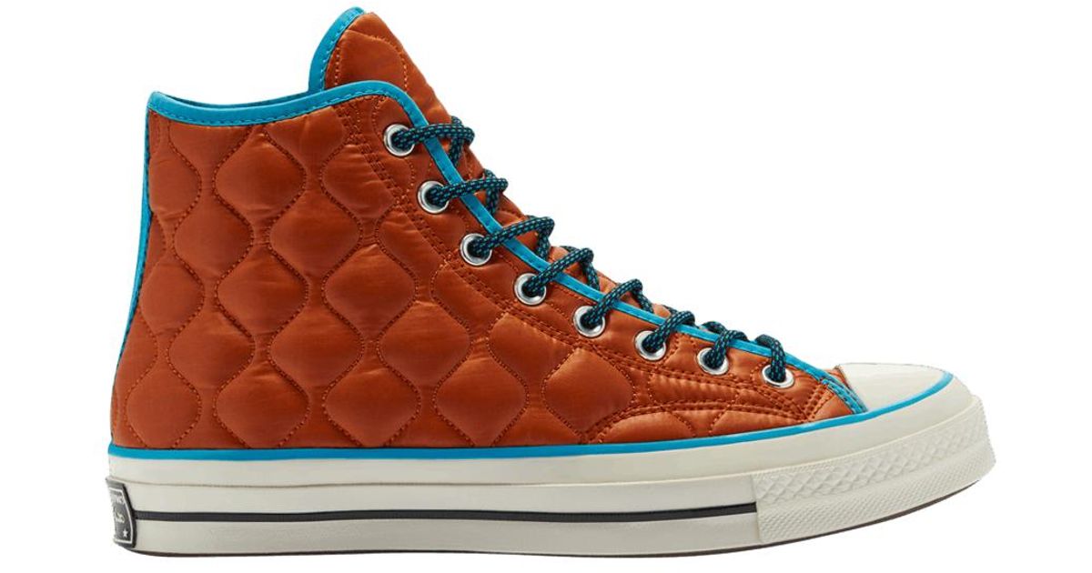 Converse Chuck 70 High 'workwear Quilting - Amber' in Brown for Men | Lyst